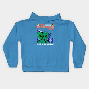 The Mysterious Guy Alien Kids Hoodie